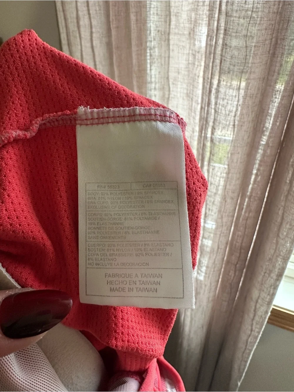 Vintage Nike Pink Coral Dri-FIT Racerback Tank
